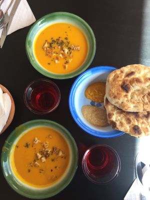 Daily menu at Cafe Vida in La Paz