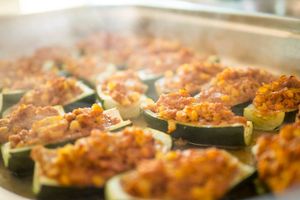 yummy zucchini at Kukoon in Bremen