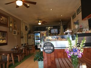 Inviting cafe at CassellBella's Bakery Cafe in Northcote
