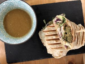 Falafel at ONO by Marouli in Rhodes