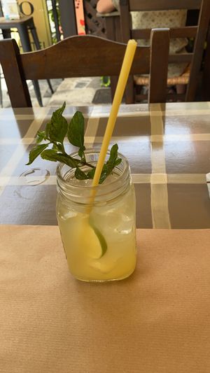 Homemade lemonade at ONO by Marouli in Rhodes