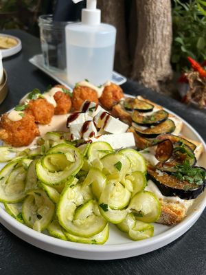 Vegan Italian Plate at ONO by Marouli in Rhodes