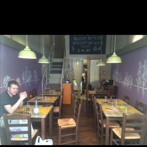 Indoor Eating Area  at ONO by Marouli in Rhodes