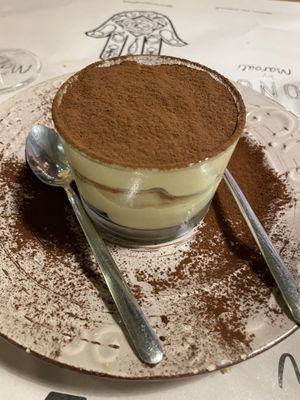 Vegan tiramisu  at ONO by Marouli in Rhodes