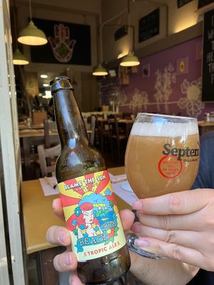 Craft beer  at ONO by Marouli in Rhodes