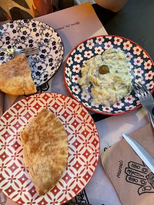 Vegan tzatziki!!  at ONO by Marouli in Rhodes