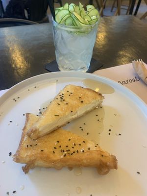 ‘Feta’ in filo  at ONO by Marouli in Rhodes