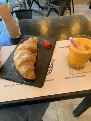 Huge croissant!  at ONO by Marouli in Rhodes