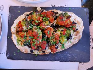 Italian Pinsa at ONO by Marouli in Rhodes