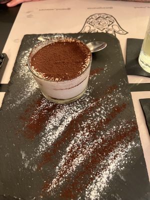 Vegan tiramisu  at ONO by Marouli in Rhodes