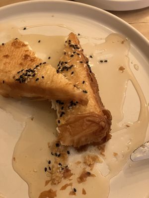 Fried cheese starter  at ONO by Marouli in Rhodes