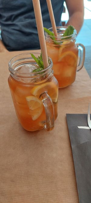 Homemade Ice Tea at ONO by Marouli in Rhodes