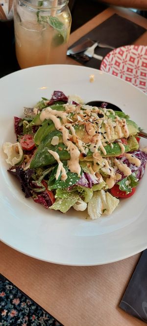 Wow salad at ONO by Marouli in Rhodes