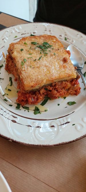 Moussaka at ONO by Marouli in Rhodes