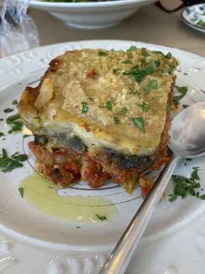 Vegan moussaka   at ONO by Marouli in Rhodes