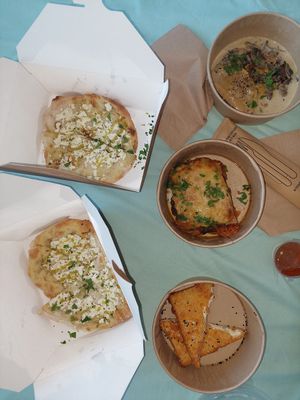 Vegan food takeaway at ONO by Marouli in Rhodes