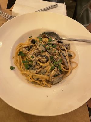 Tagliatelle com cogumelos  at ONO by Marouli in Rhodes