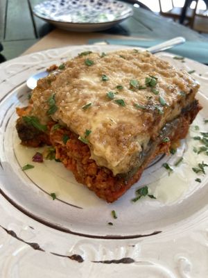 Vegan mousakka  at ONO by Marouli in Rhodes