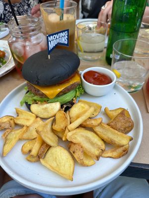 One of the best vegan burgers at ONO by Marouli in Rhodes