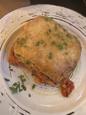 Vegan Mousaka  at ONO by Marouli in Rhodes