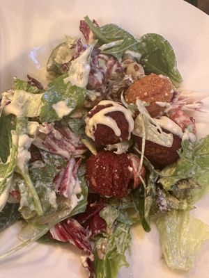 Croquette salad   at ONO by Marouli in Rhodes