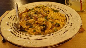 Risotto at ONO by Marouli in Rhodes