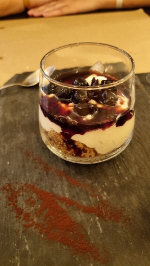 Cheesecake at ONO by Marouli in Rhodes