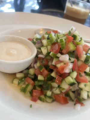 Israeli salad   at ONO by Marouli in Rhodes