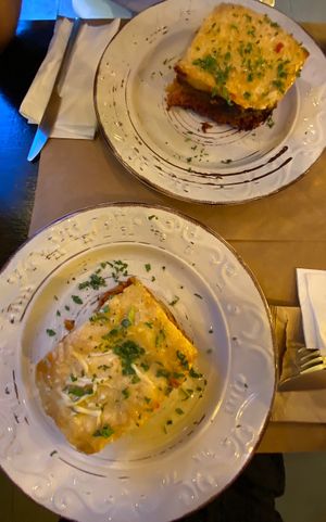 moussaka  at ONO by Marouli in Rhodes