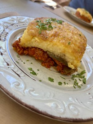 Mousaka   at ONO by Marouli in Rhodes