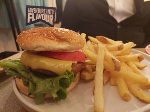 Burger at ONO by Marouli in Rhodes