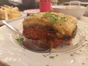 Mussaka at ONO by Marouli in Rhodes