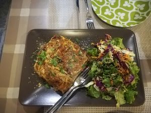 lasagna of the day special at ONO by Marouli in Rhodes