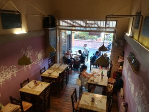 the inside at ONO by Marouli in Rhodes