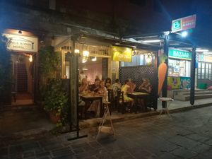 the ouside at ONO by Marouli in Rhodes