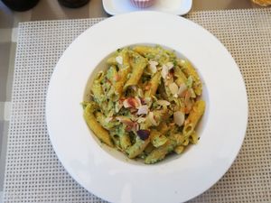 pasta at ONO by Marouli in Rhodes