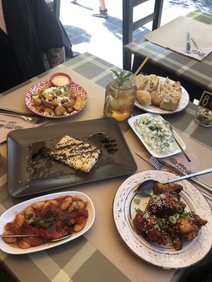 Try to order a bunch of dishes! at ONO by Marouli in Rhodes