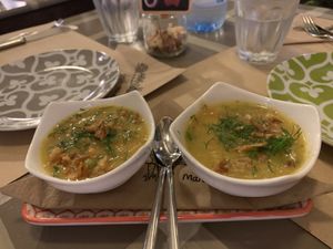 Soup at ONO by Marouli in Rhodes