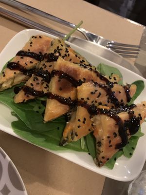 Savoury tart at ONO by Marouli in Rhodes