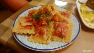 A part of the chef's choice (7 dishes  ! ) at ONO by Marouli in Rhodes