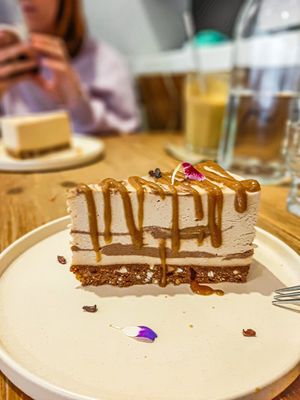 Caramel Cheesecake #Veganuary at Plants in Taipei
