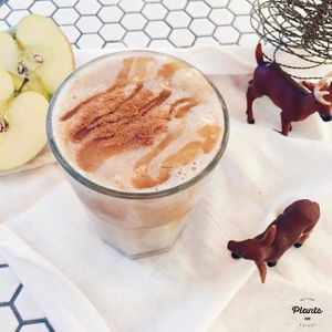 Caramel Apple Pie Smoothie at Plants in Taipei
