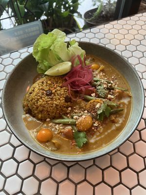 Vegetable korma  at Plants in Taipei