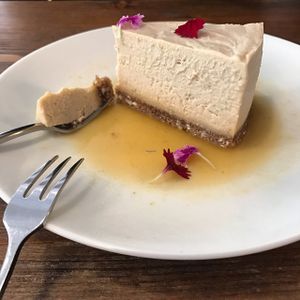 raw lime cheesecake  at Plants in Taipei