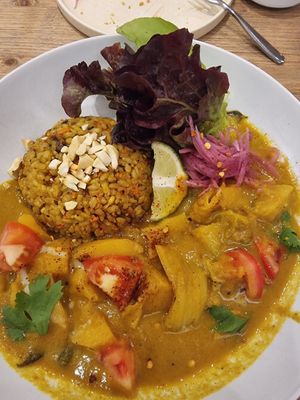 Mango curry at Plants in Taipei