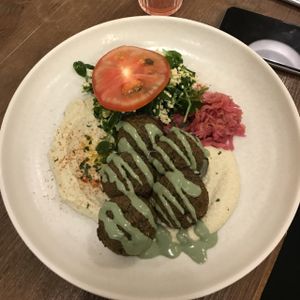 Falafel at Plants in Taipei