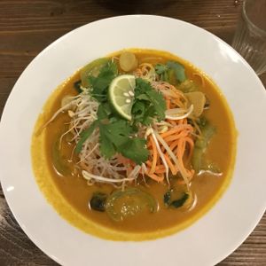 Laksa Bowl at Plants in Taipei