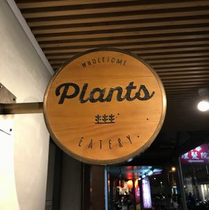 plants sign at Plants in Taipei