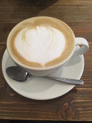 Nut mylk latte  at Plants in Taipei