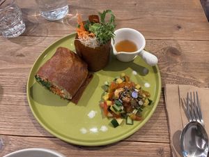 Papaya Wrap (Raw!)  at Plants in Taipei